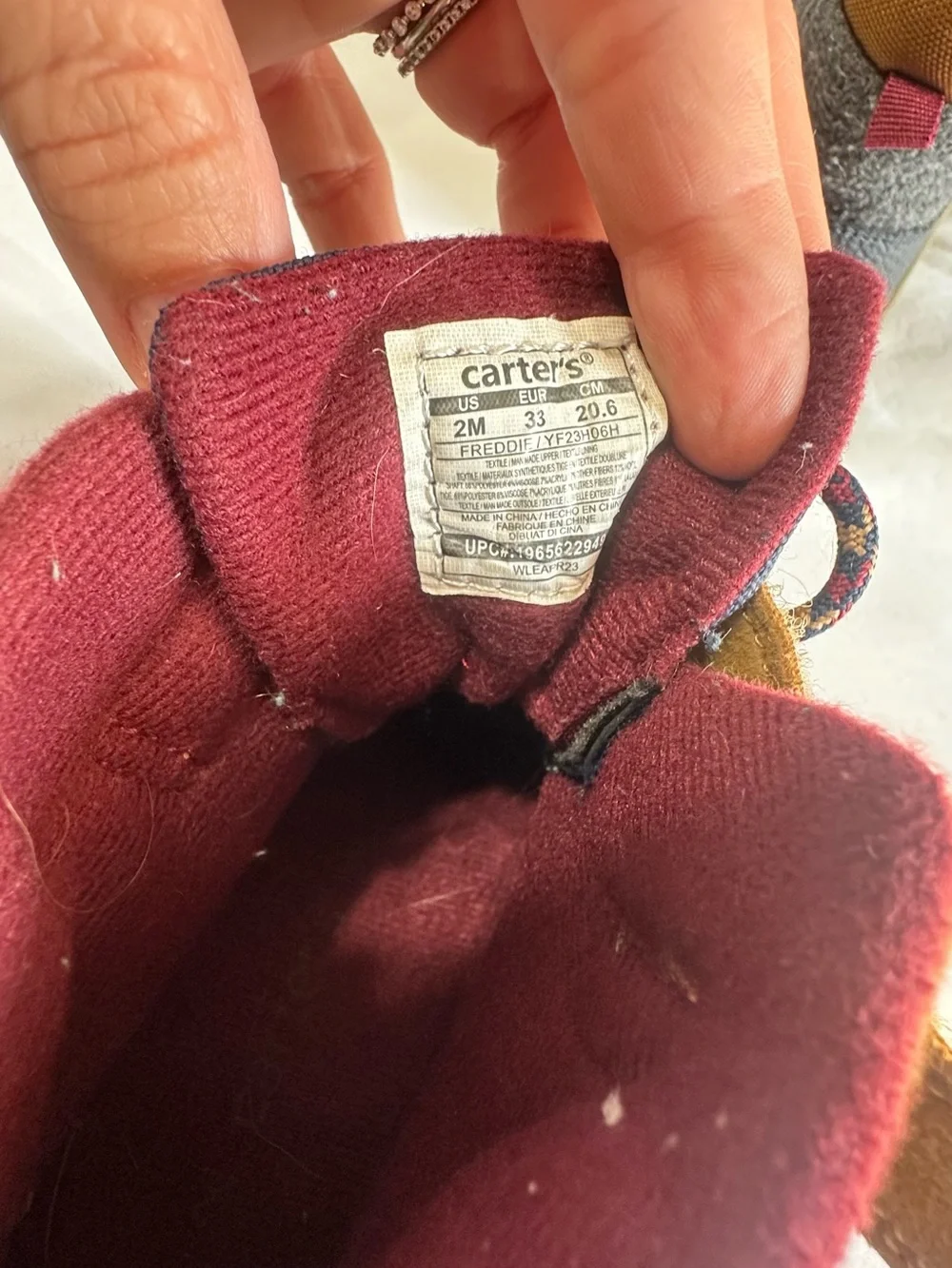 Carters sturdy kids